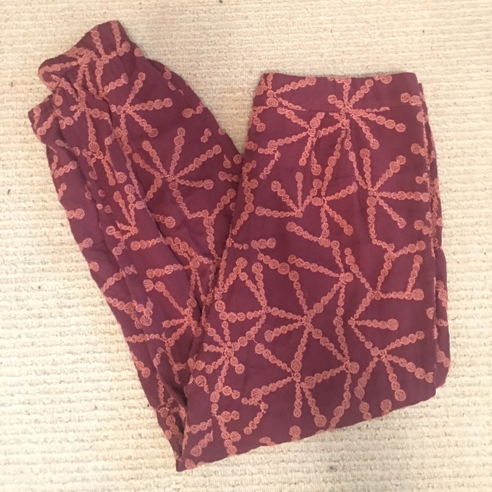 Free People Coral Boho Pants - Picture 1 of 3
